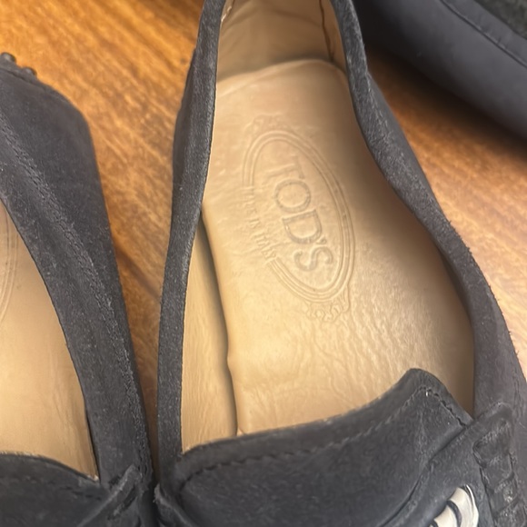 TOD’s blue leather loafers - Picture 2 of 4